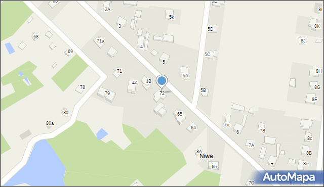 Ciekoty, Ciekoty, 72, mapa Ciekoty