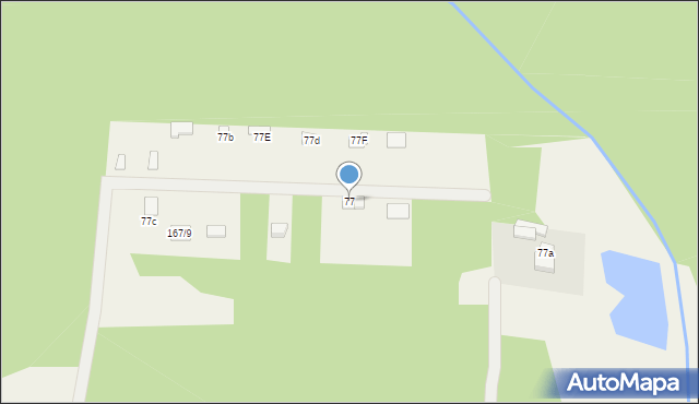 Ciekoty, Ciekoty, 77, mapa Ciekoty