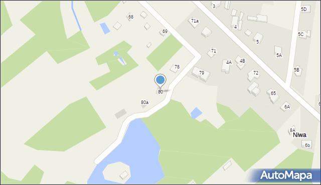 Ciekoty, Ciekoty, 80, mapa Ciekoty