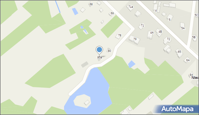 Ciekoty, Ciekoty, 80a, mapa Ciekoty