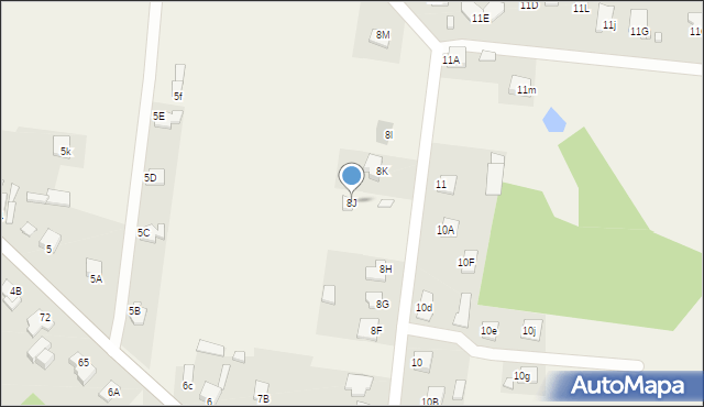 Ciekoty, Ciekoty, 8J, mapa Ciekoty