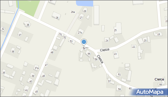 Cielce, Cielce, 54, mapa Cielce