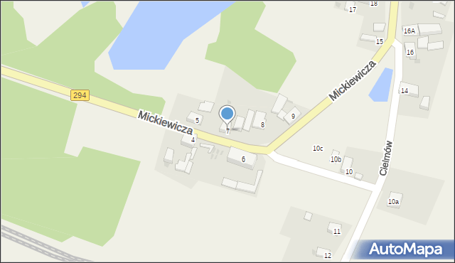 Cielmów, Cielmów, 7, mapa Cielmów