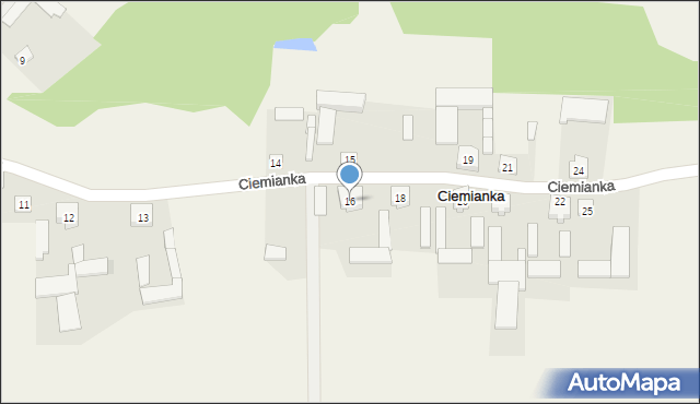 Ciemianka, Ciemianka, 16, mapa Ciemianka