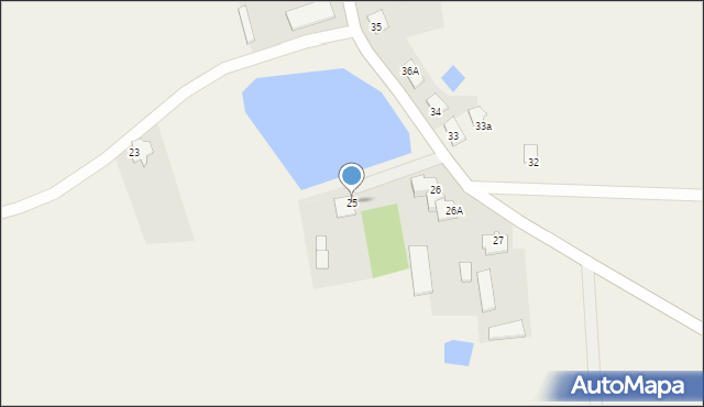 Ciemniewko, Ciemniewko, 25, mapa Ciemniewko