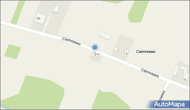 Ciemniewo, Ciemniewo, 3, mapa Ciemniewo