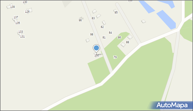 Ciemno, Ciemno, 100, mapa Ciemno