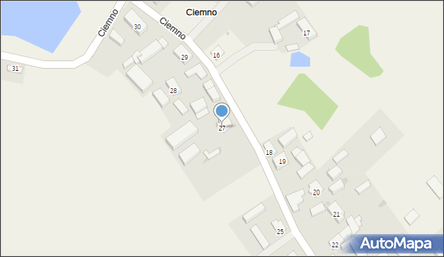 Ciemno, Ciemno, 27, mapa Ciemno