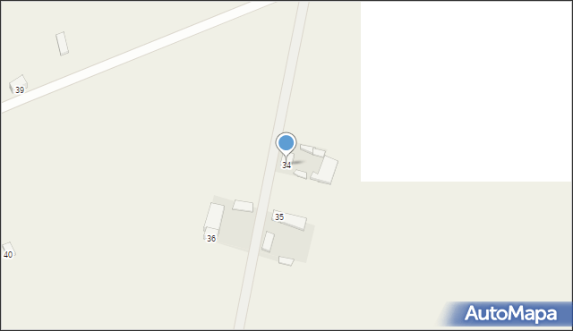 Cienia, Cienia, 34, mapa Cienia