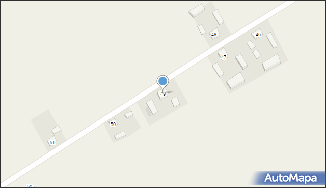 Cienia, Cienia, 49, mapa Cienia