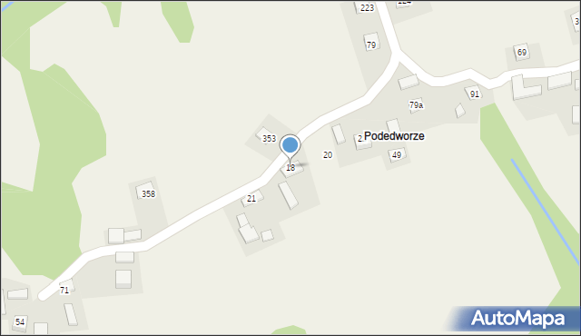 Cieniawa, Cieniawa, 18, mapa Cieniawa