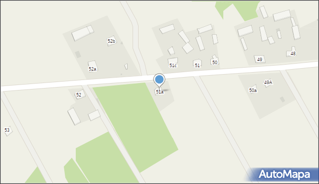 Cieńsza, Cieńsza, 51a, mapa Cieńsza
