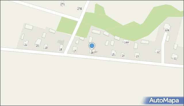 Ciepielewo, Ciepielewo, 16, mapa Ciepielewo