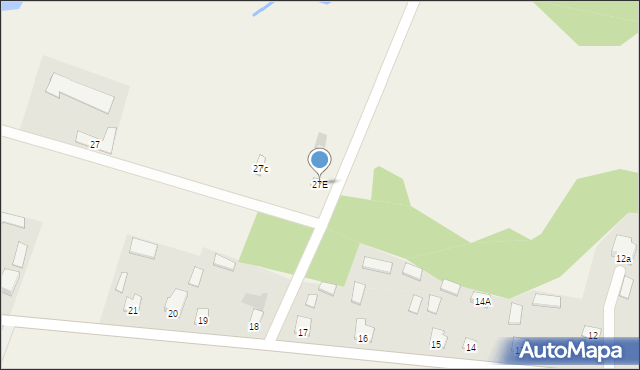 Ciepielewo, Ciepielewo, 27E, mapa Ciepielewo