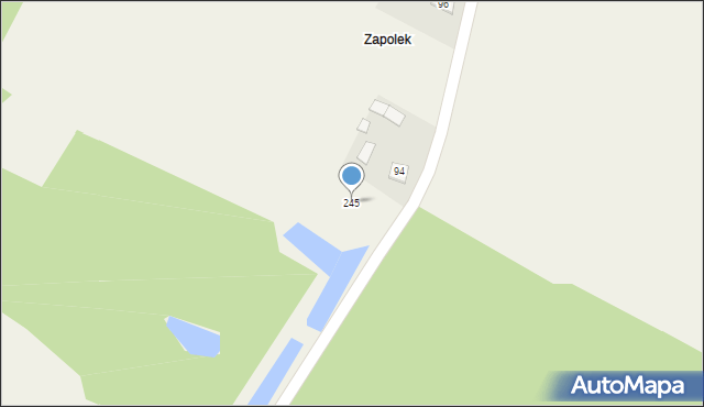 Cieplice, Cieplice, 245, mapa Cieplice