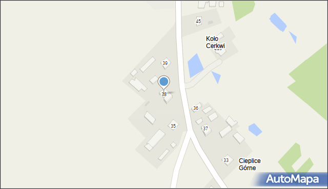 Cieplice, Cieplice, 38, mapa Cieplice