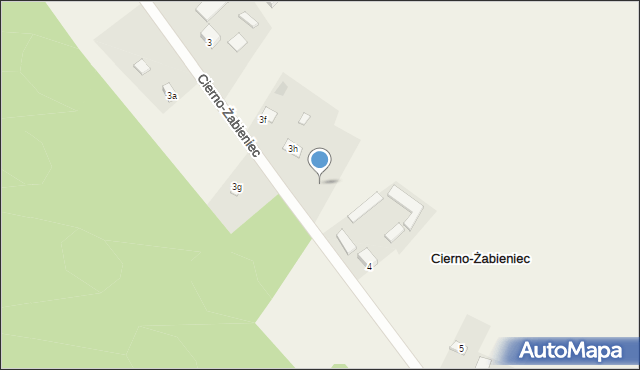 Cierno-Żabieniec, Cierno-Żabieniec, 3k, mapa Cierno-Żabieniec