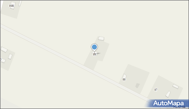 Cierno-Żabieniec, Cierno-Żabieniec, 89, mapa Cierno-Żabieniec