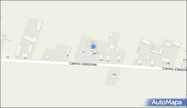 Cierno-Zaszosie, Cierno-Zaszosie, 15A, mapa Cierno-Zaszosie