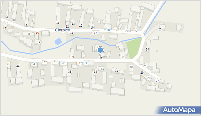 Cierpice, Cierpice, 35, mapa Cierpice