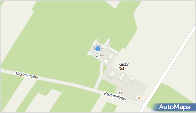 Cierpięta, Cierpięta, 40, mapa Cierpięta