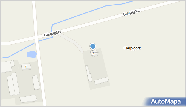 Cierpigórz, Cierpigórz, 3, mapa Cierpigórz