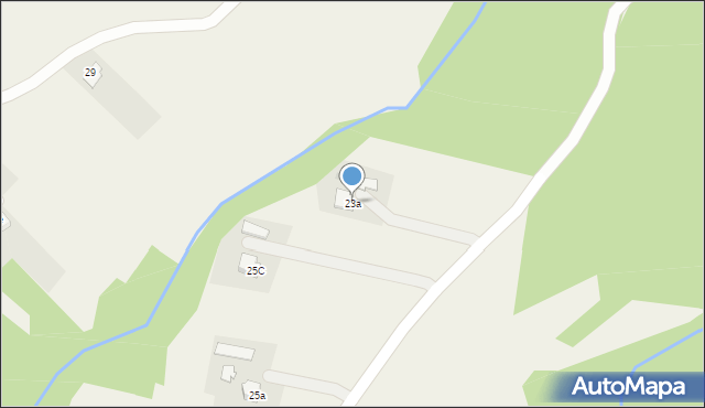 Cierpisz, Cierpisz, 23a, mapa Cierpisz