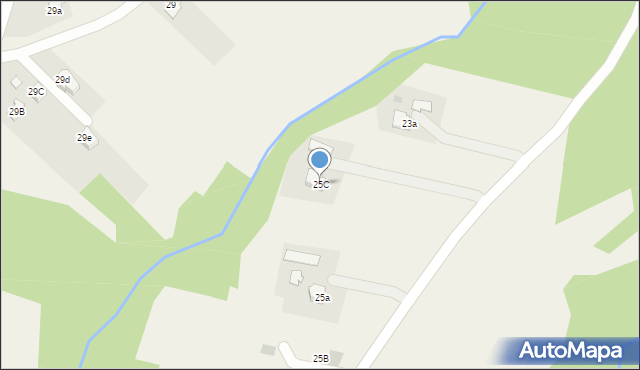 Cierpisz, Cierpisz, 25C, mapa Cierpisz