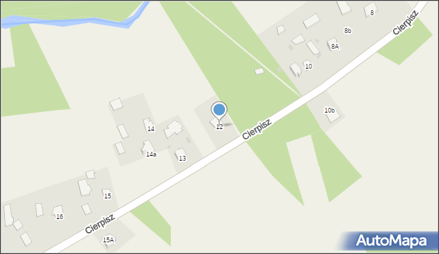 Cierpisz, Cierpisz, 12, mapa Cierpisz