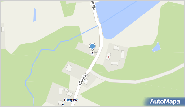 Cierpisz, Cierpisz, 2, mapa Cierpisz