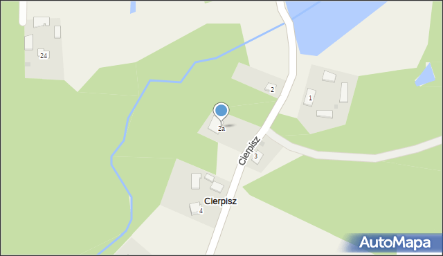 Cierpisz, Cierpisz, 2a, mapa Cierpisz