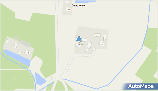 Cierpisz, Cierpisz, 45, mapa Cierpisz