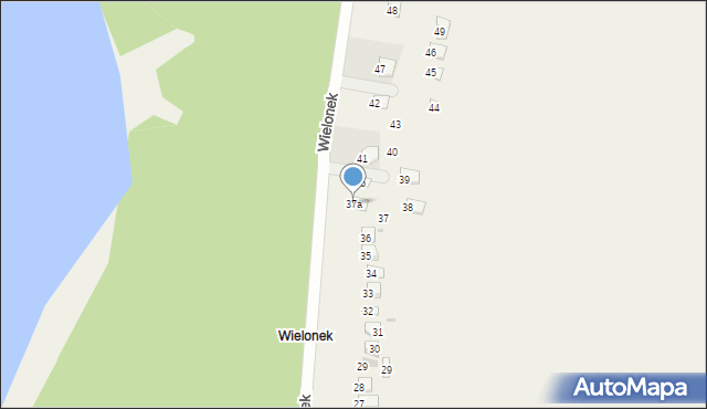 Cierplewo, Cierplewo, 37a, mapa Cierplewo