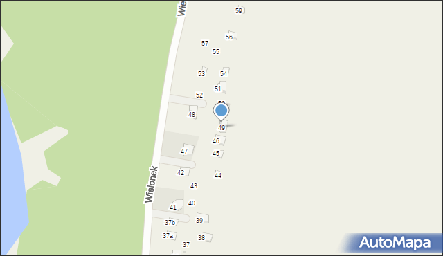 Cierplewo, Cierplewo, 49, mapa Cierplewo