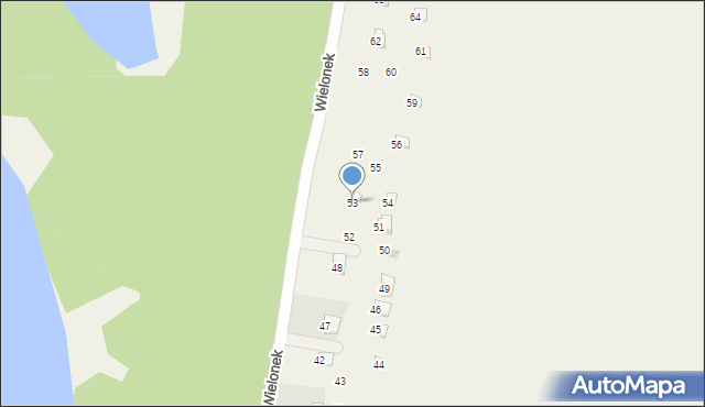 Cierplewo, Cierplewo, 53, mapa Cierplewo