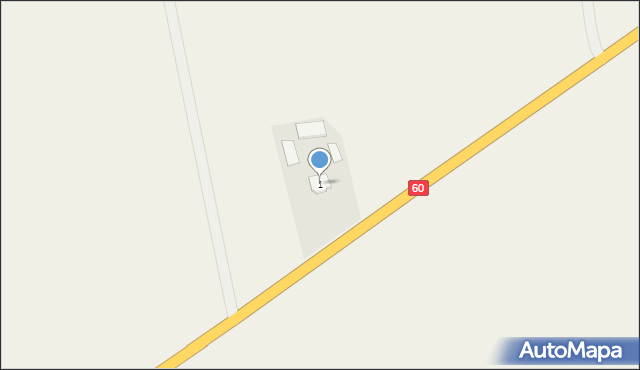 Cieśle, Cieśle, 1, mapa Cieśle