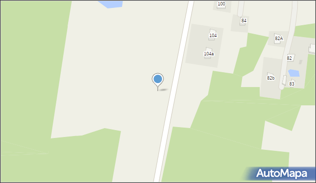 Cieśle, Cieśle, 89e, mapa Cieśle