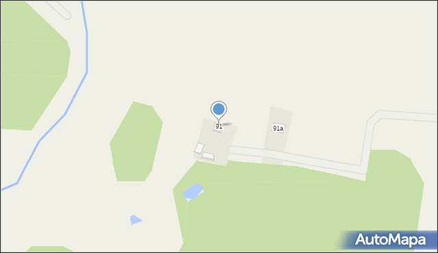 Cieśle, Cieśle, 91, mapa Cieśle