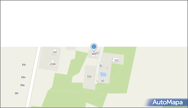 Cieśle, Cieśle, 98, mapa Cieśle