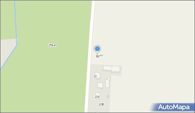 Cieśle, Cieśle, 9d, mapa Cieśle