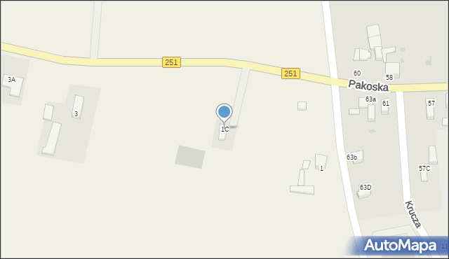 Cieślin, Cieślin, 52, mapa Cieślin