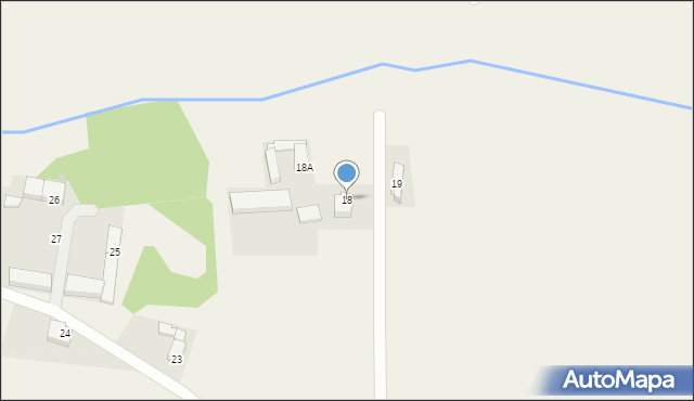 Cieszkowice, Cieszkowice, 18, mapa Cieszkowice