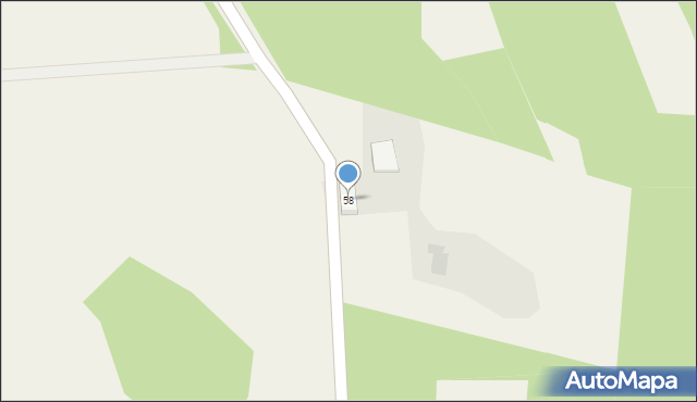 Cieszkowice, Cieszkowice, 58, mapa Cieszkowice