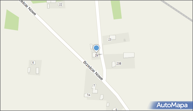 Cieszkowo Nowe, Cieszkowo Nowe, 24, mapa Cieszkowo Nowe