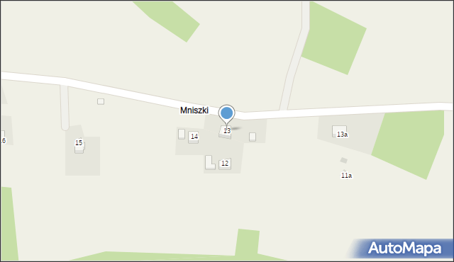 Cieszyna, Cieszyna, 13, mapa Cieszyna