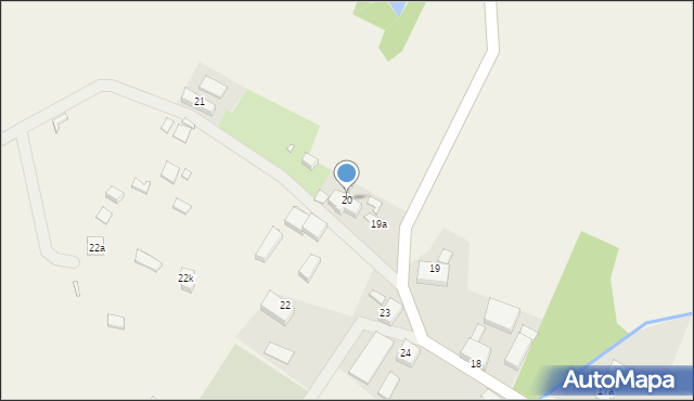 Cieszyno, Cieszyno, 20, mapa Cieszyno