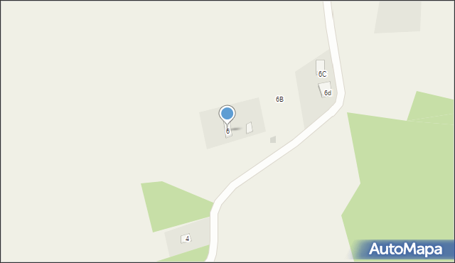 Ciężków, Ciężków, 6, mapa Ciężków