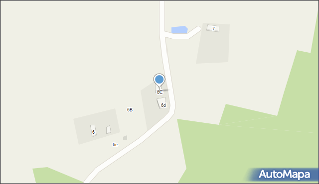 Ciężków, Ciężków, 6C, mapa Ciężków