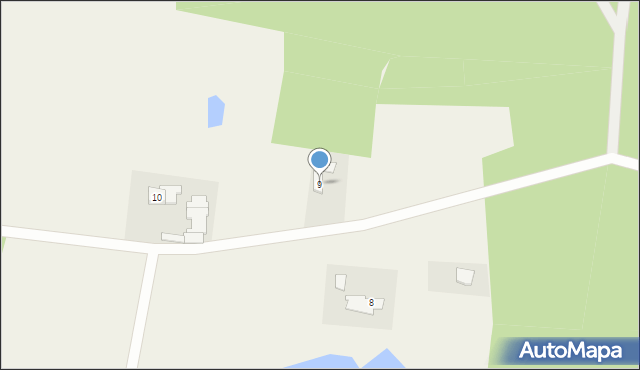 Ciężków, Ciężków, 9, mapa Ciężków