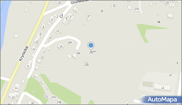 Ciężkowice, Cieszki, 15C, mapa Ciężkowice